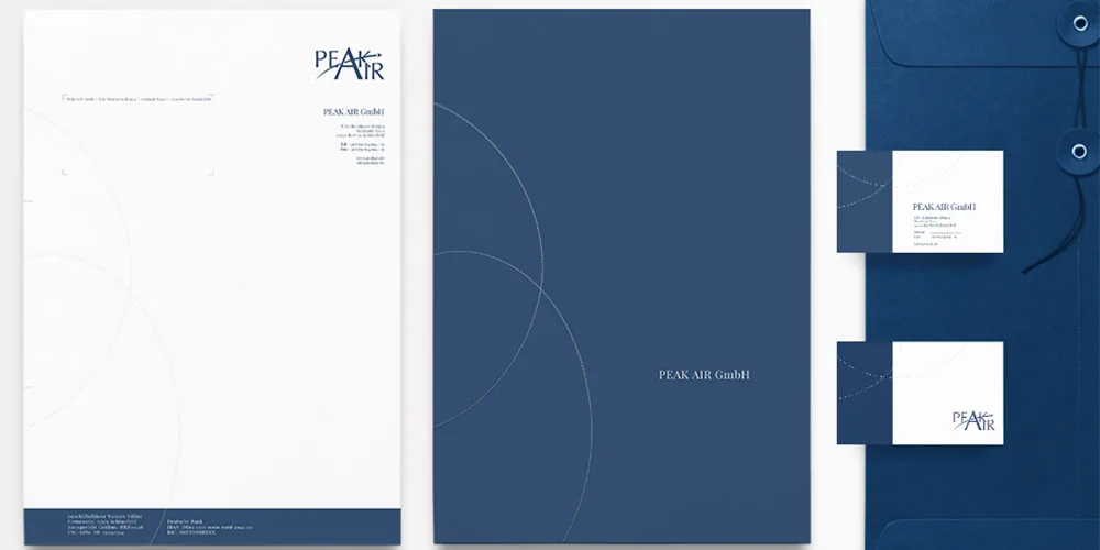 PEAK AIR – Corporate Design in Berlin von brandhands