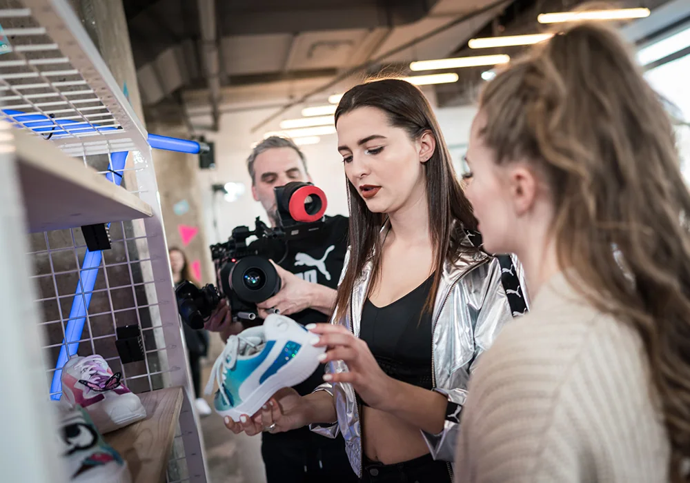 Set Branding im 90er-Look – Influencer-Event für PUMA × Deichmann in Berlin