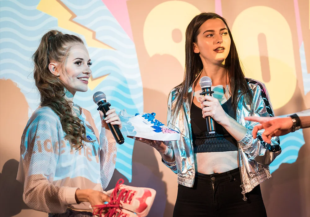 Set im Marken-Look – Graffiti-Gestaltung für PUMA × Deichmann in Berlin