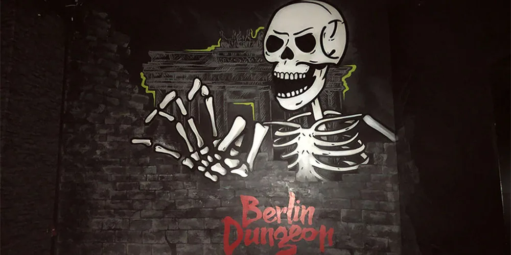 Wandgestaltung im Berlin Dungeon