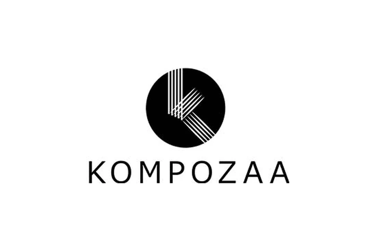 Logo KOMPOZAA mit K im Kreis